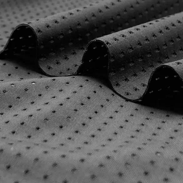 Bubble Mesh Fabric Breathable Sweater Perspiration Nylon Elastic Mesh Fabric Fitness Sports Yoga Clothing Knitted Fabric (4).jpg