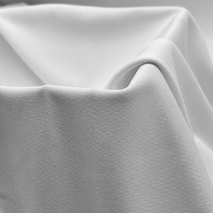 Polyester pique fabric breathable sweat sports T-shirt POLO shirt fabric quick drying polyester double-sided pique knitted fabric (1).jpg