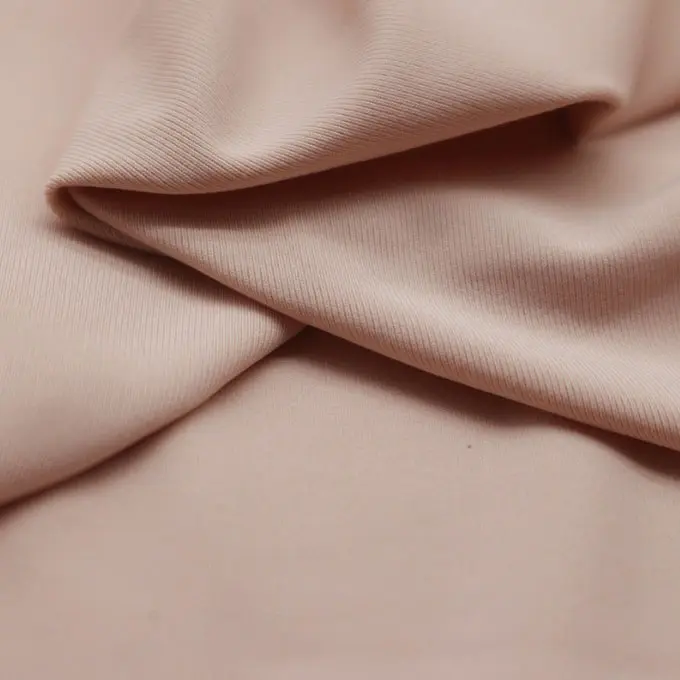 Brocade High Elastic Underwear Fabric Cool Nylon Ice silk Jersey sports yoga fabric knitted plain stretch Fabric (1).jpg