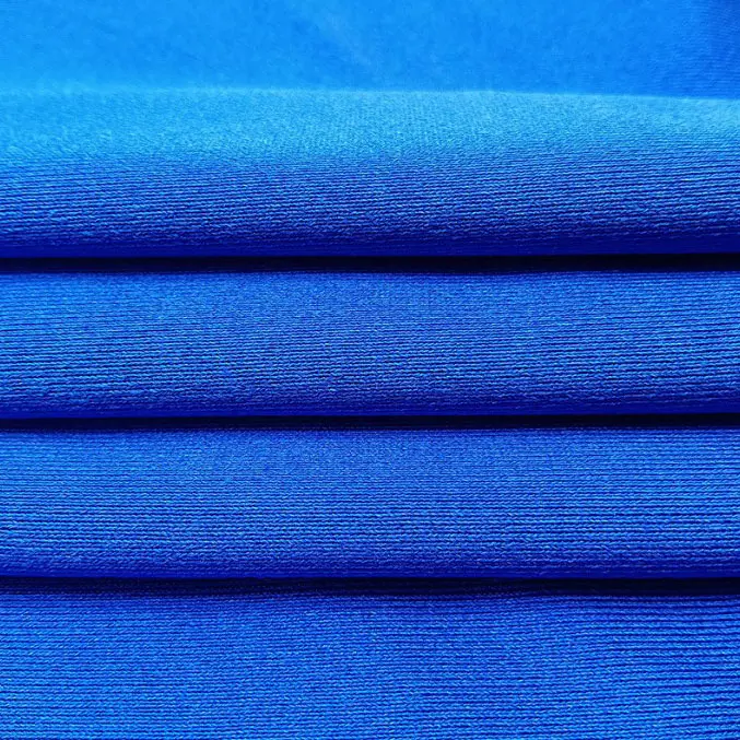 Polyester thickened Lycra stretch swimsuit fabric warp knitted polyester ammonia glossy swimsuit fabric knitted sports fabric (2).jpg