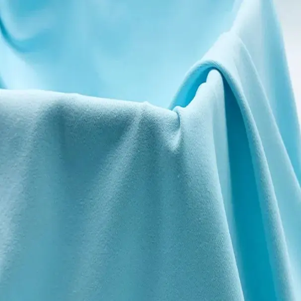 Nylon Stretch Yoga Clothing Fabric Bare Feeling Polyester Cotton-Like Sweatcloth Weft knitted Sports Underwear Swimsuit Fabric (3).jpg
