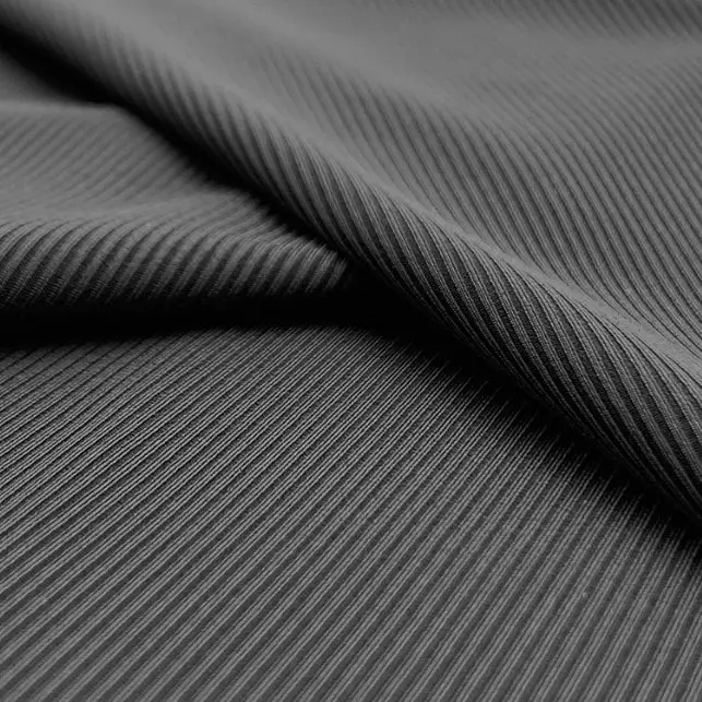 Ammonia ice silk rib fabric quick drying sports T-shirt fabric knitted nylon high elastic double sided jacquard thread fabric (3).jpg