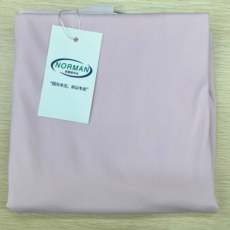 85%Polyester and 15%Spandex Stretch Single Jersey Brushed Knitting Fabric for Sportswear (1).jpg